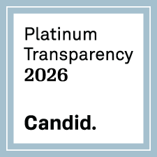 Platinum Transparency seal for 2026 from Candid